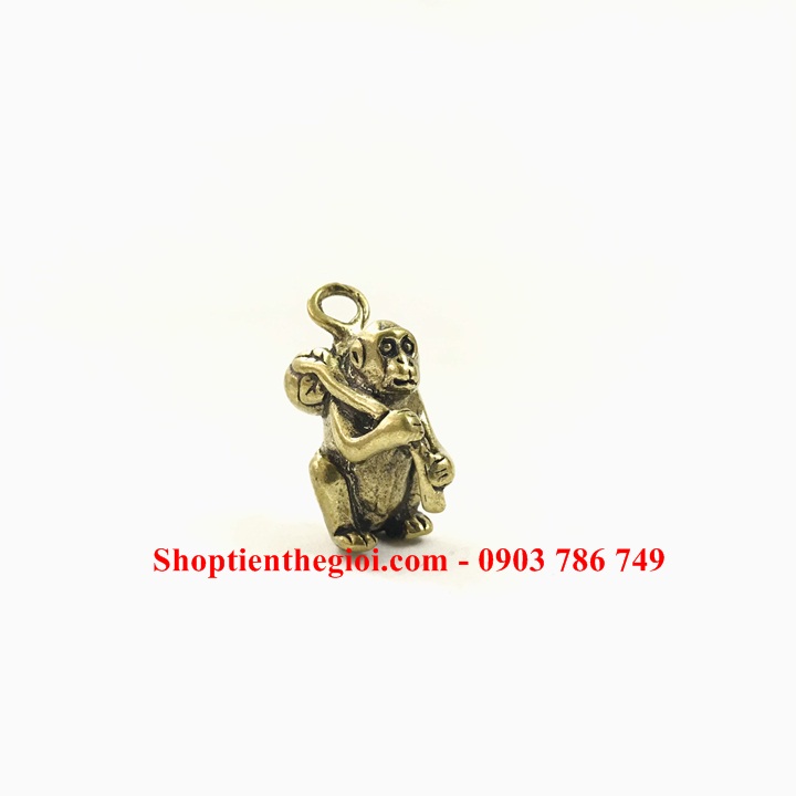 Móc Khóa Tượng Đồng Con Khỉ - SP005221 